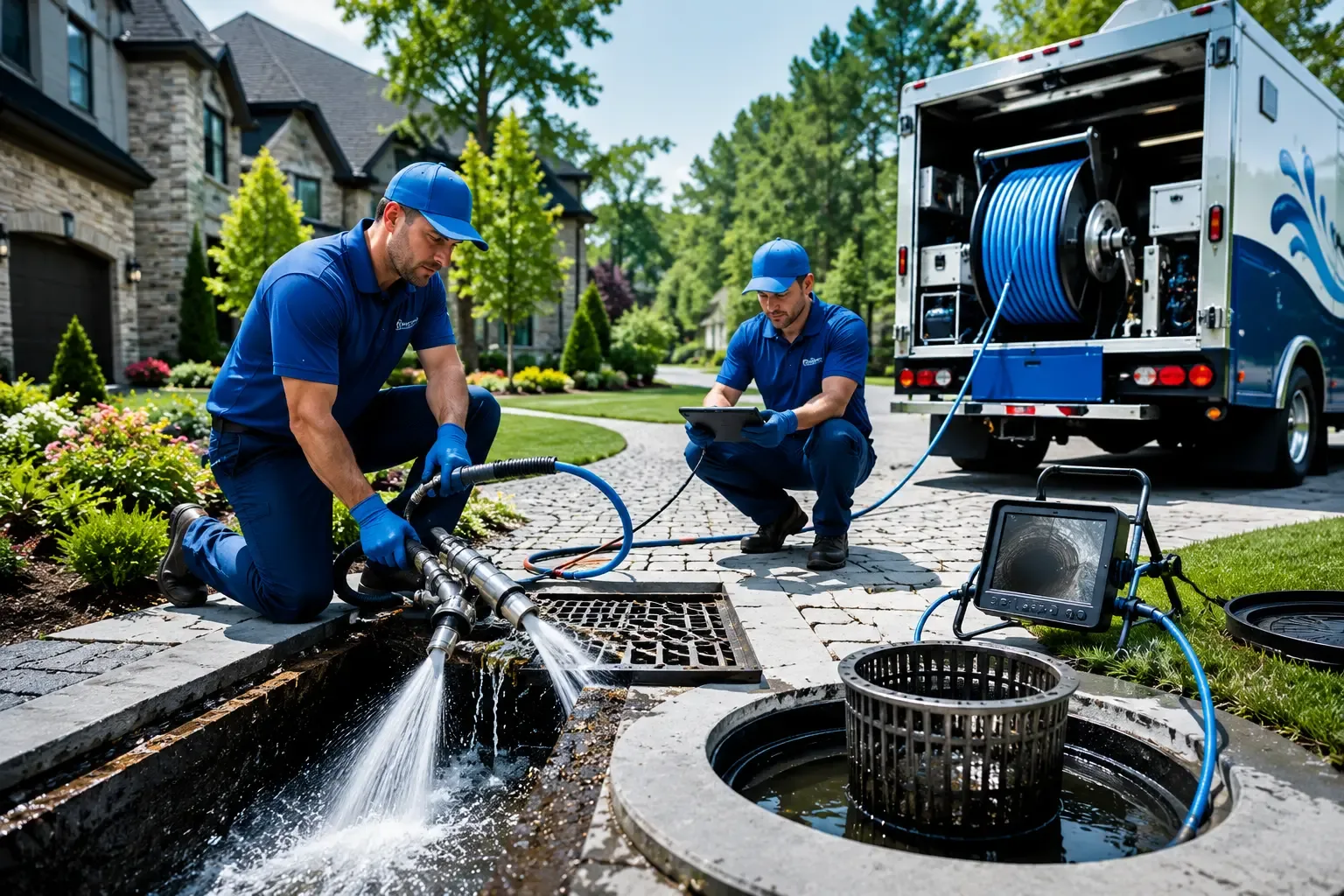 Local outdoor drain cleaning professionals in Lesage, WV